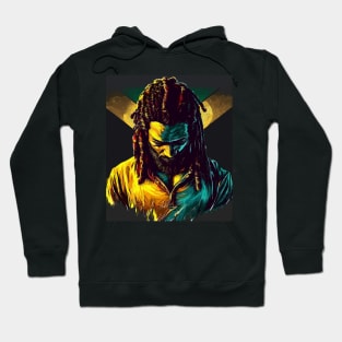 Rasta Jamaica man Hoodie